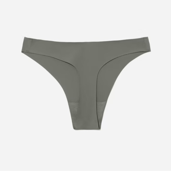 Everlane The Invisible Thong in Pewter Green Size XS - Picture 6 of 7